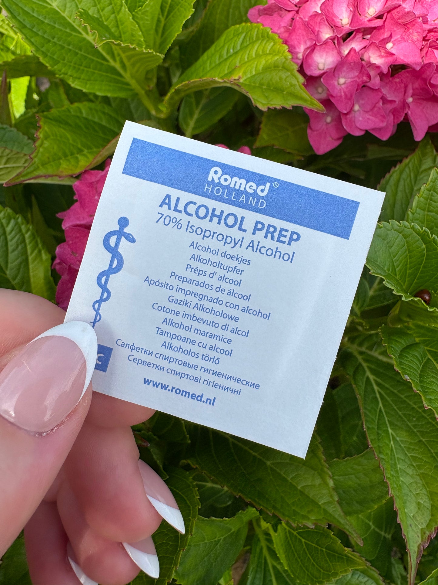 Desinfektions wipes (70 % isopropylalkohol)