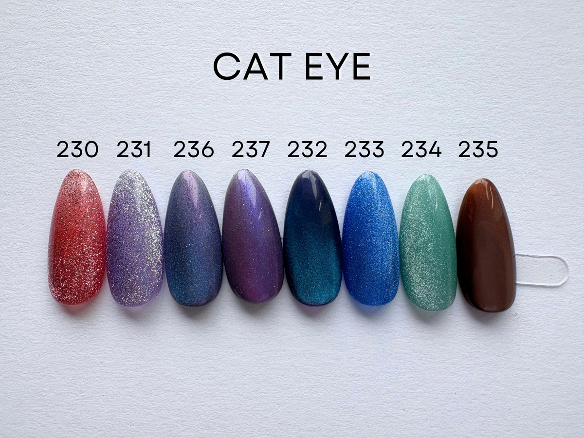 Cat Eye og Glimmer - Helfarve