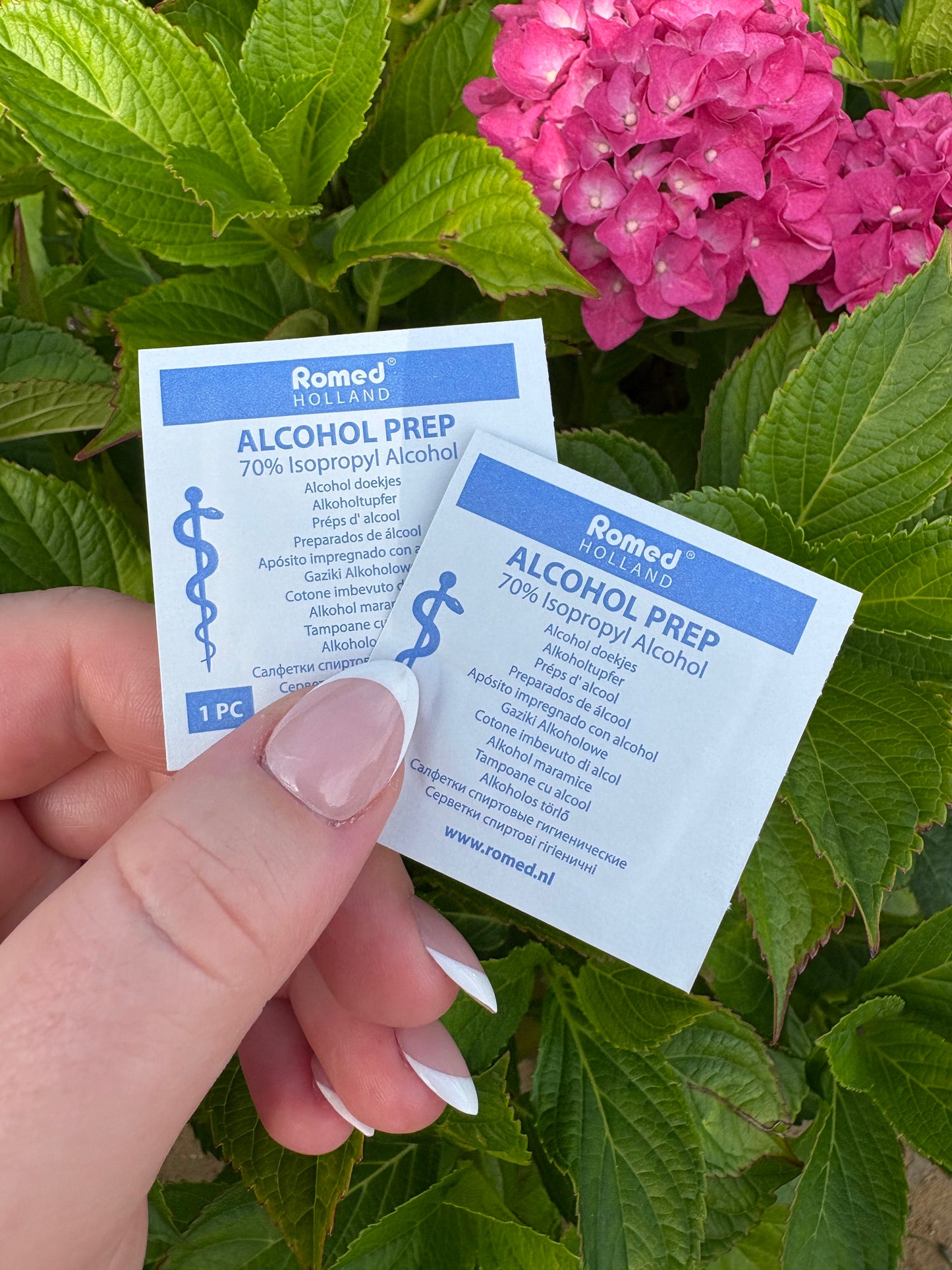 Desinfektions wipes (70 % isopropylalkohol)