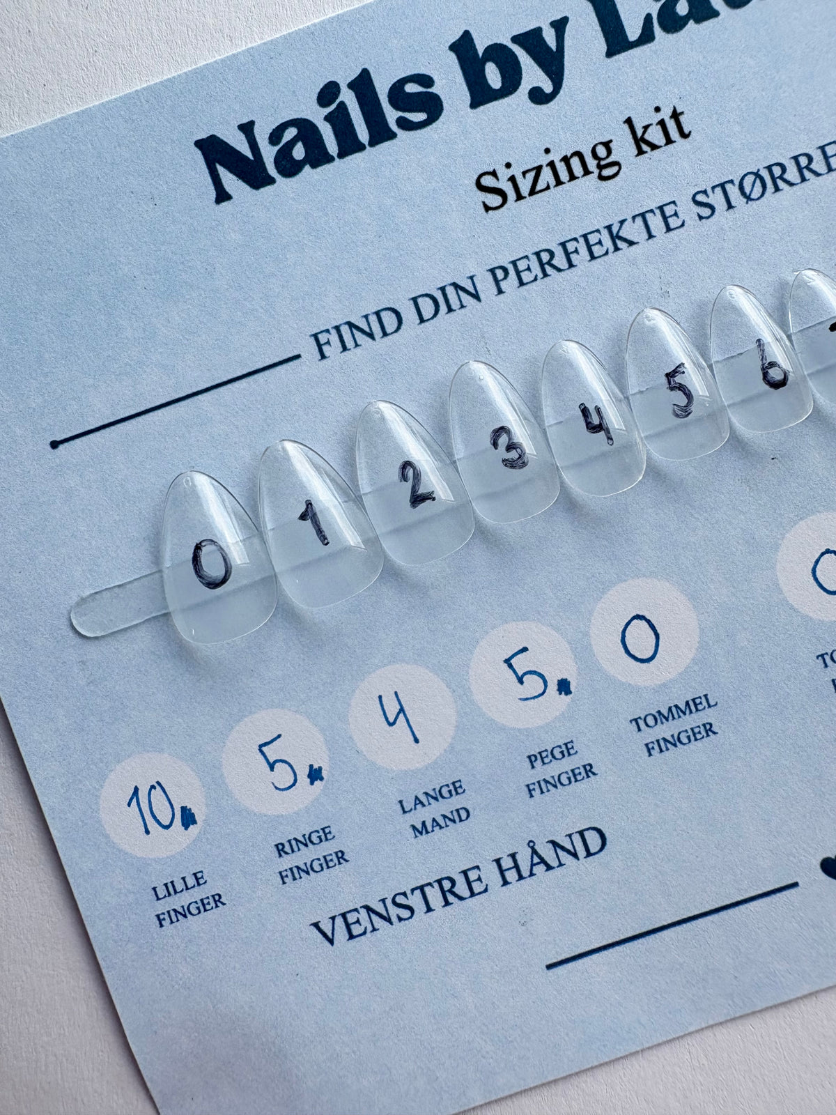 Sizing kit